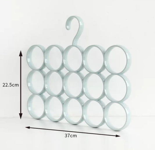 15 Ring Multipurpose Hanger: Organize Your Accessories with Ample Space!